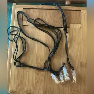 Handmade lot of Four unique Seashell Necklaces!